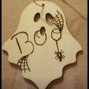 Boo ornament